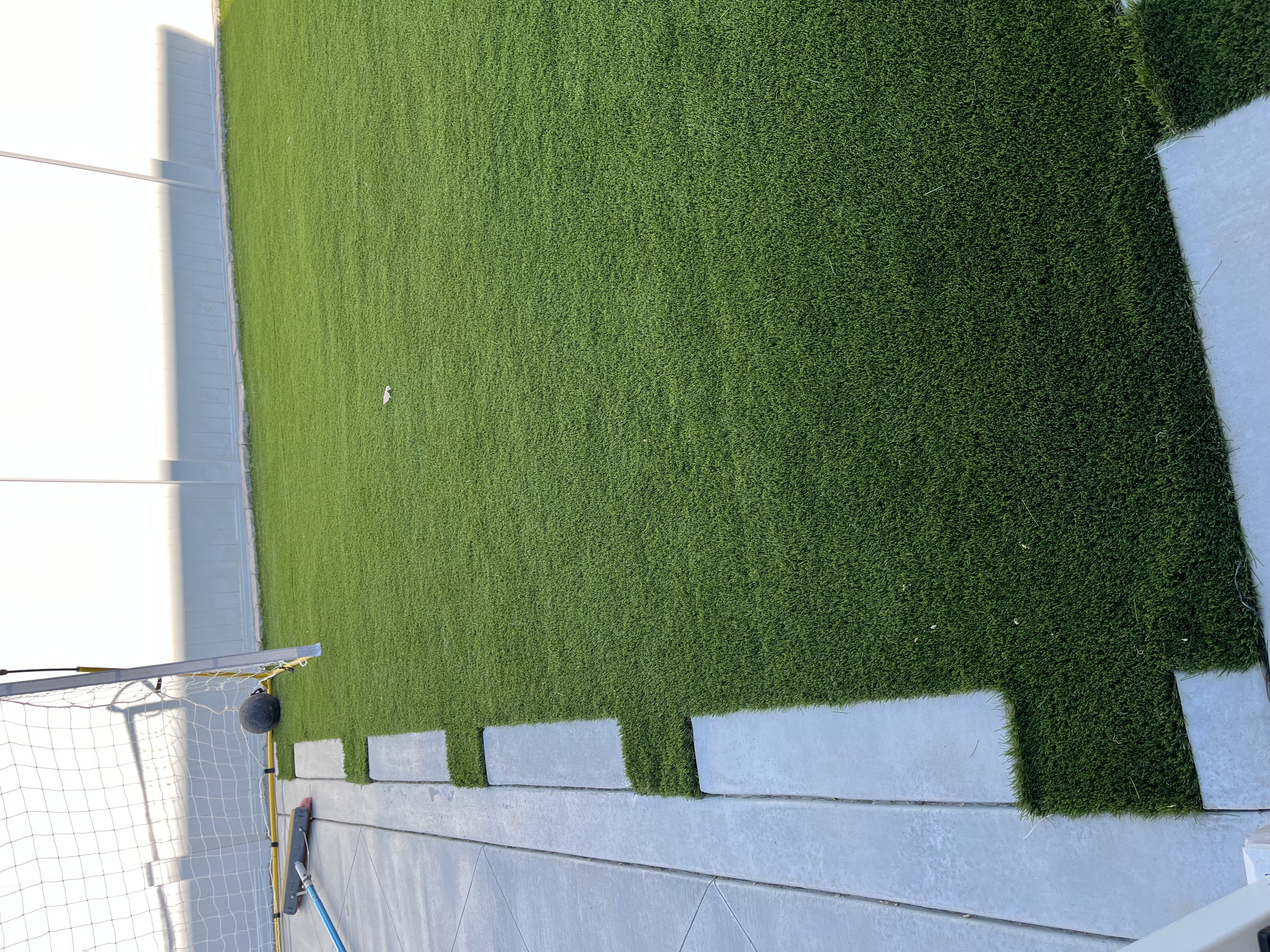Turf installation project